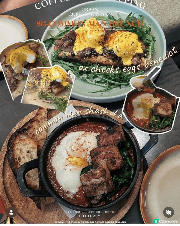 ［尖沙咀］新加坡人氣brunch-飲啡定食早餐