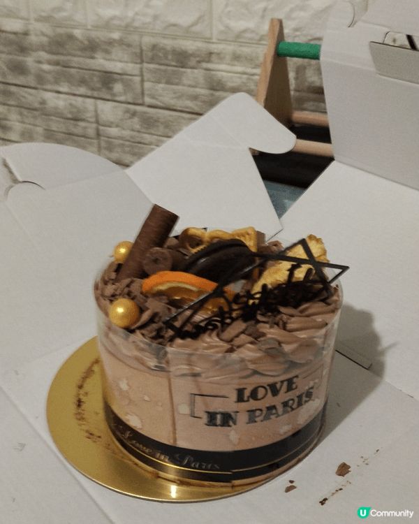 朱古力味生日蛋糕
