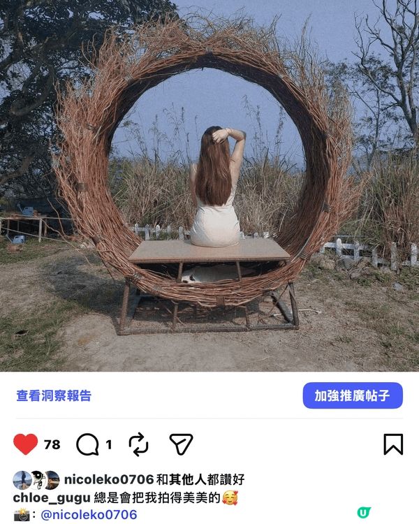 清新地有機種植園打卡點