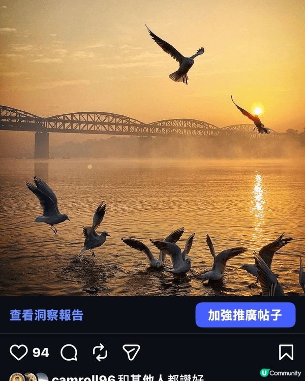 這是我最喜歡的一張旅遊照片，在2016年在印度恆河，是用IP...