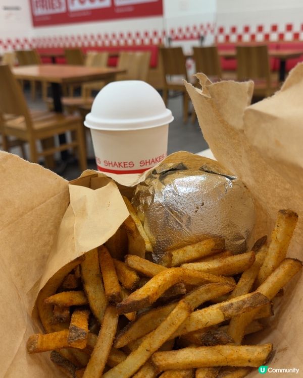 好耐冇食Five guys