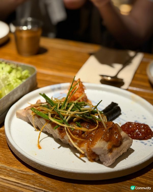 打卡韓式餐廳！生菜包肉好滋味😋