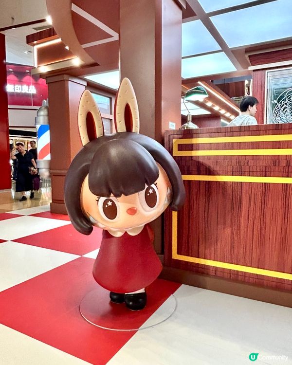 Labubu登陸太古城⁉️復古理髮店主題展🩷