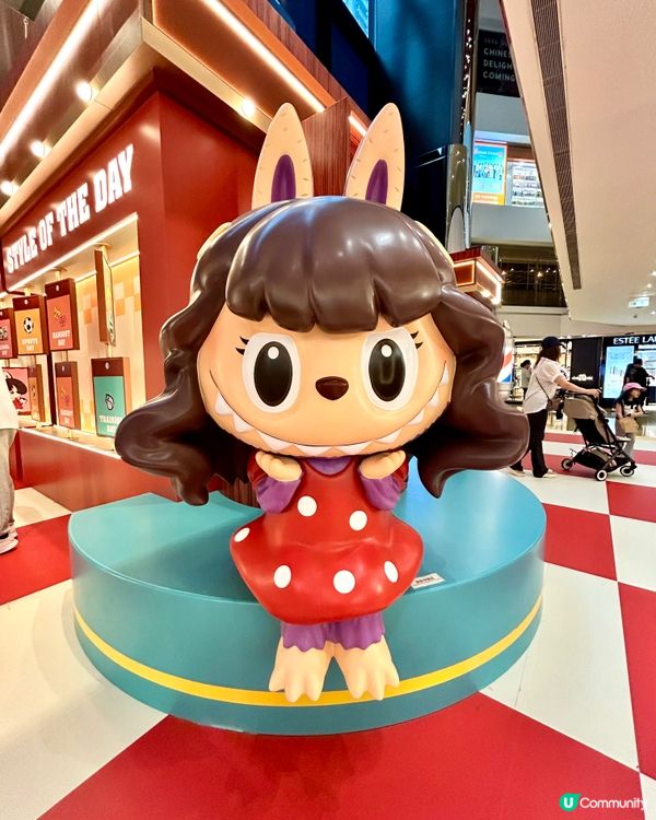 Labubu登陸太古城⁉️復古理髮店主題展🩷