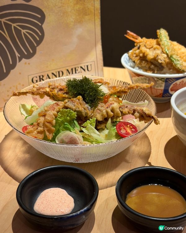 過江龍天丼專門店!