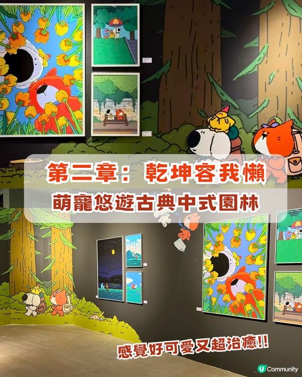 深圳福田區「萌寵治癒系」藝術展！三大亮點！5大打卡展區/光影沉浸區