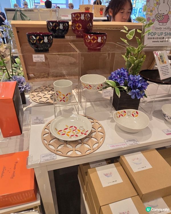 flower miffy pop up