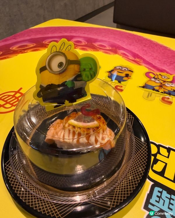 迷你兵團與大怪獸聯乘爭鮮🍣