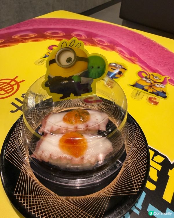 迷你兵團與大怪獸聯乘爭鮮🍣