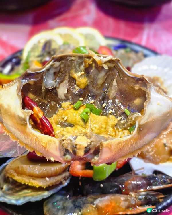醬油蟹海鮮任食！啖啖肉大滿足 🦀
