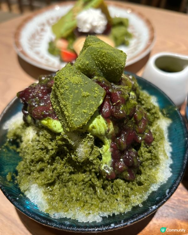 🍃飛燕和牛漢堡蛋包飯+抹茶甜品全攻略 