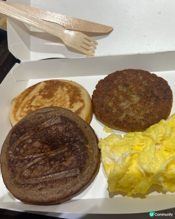 下午茶食 McGriddles唔使等🤭