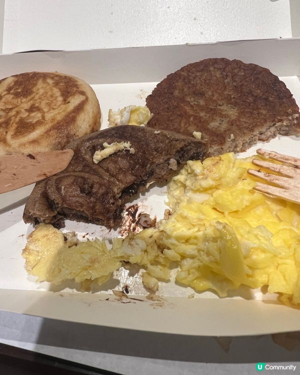 下午茶食 McGriddles唔使等🤭