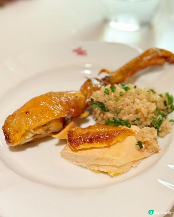 必食米芝蓮主廚三黃雞+北海道帶子ravioli+甜品