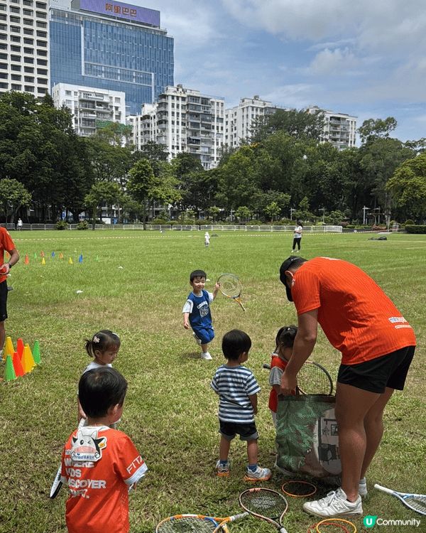 維園minisport課程，又接觸大自然，又可以訓練大運動