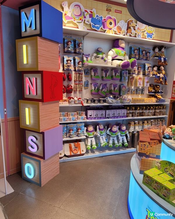 Toy story 5來到Miniso