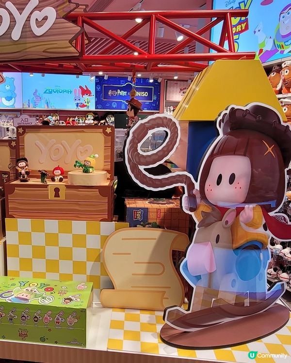 Toy story 5來到Miniso