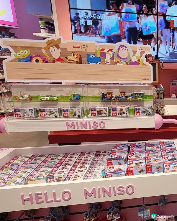 Toy story 5來到Miniso