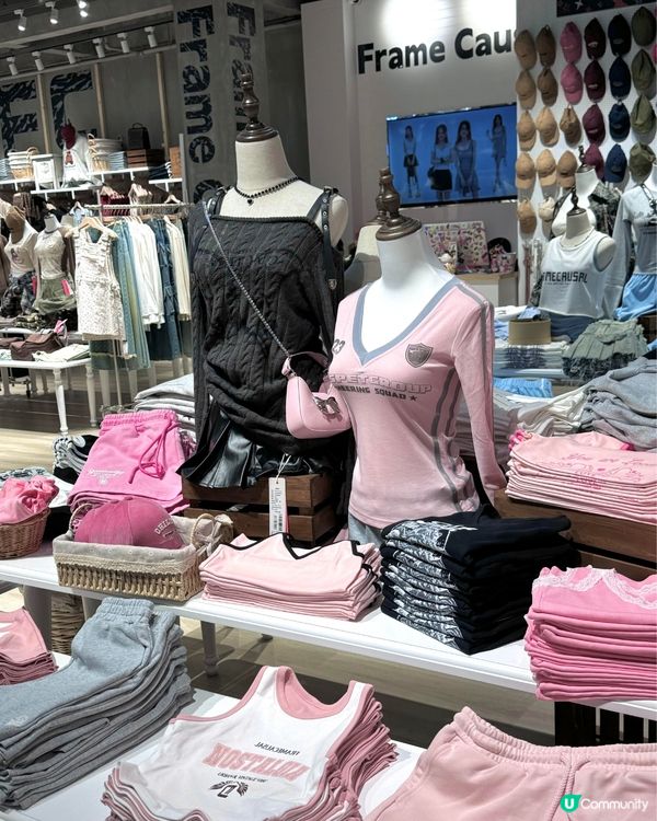 深圳韓系連鎖女裝 Frame Causal👚共3間分店! 韓系/BM風/美式辣妹復古