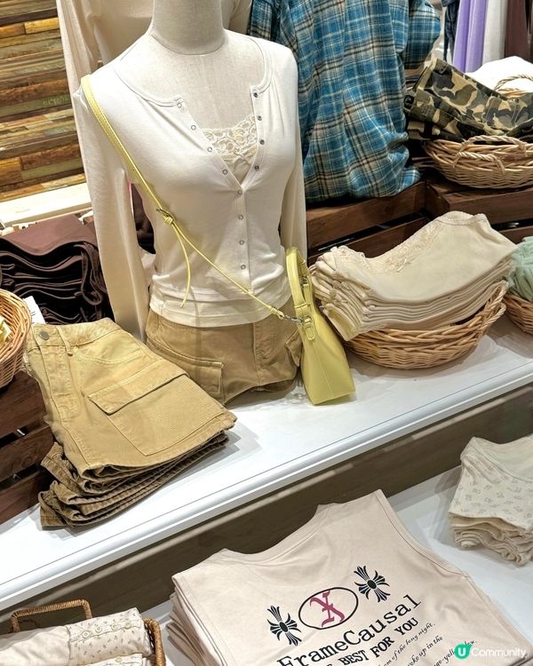 深圳韓系連鎖女裝 Frame Causal👚共3間分店! 韓系/BM風/美式辣妹復古