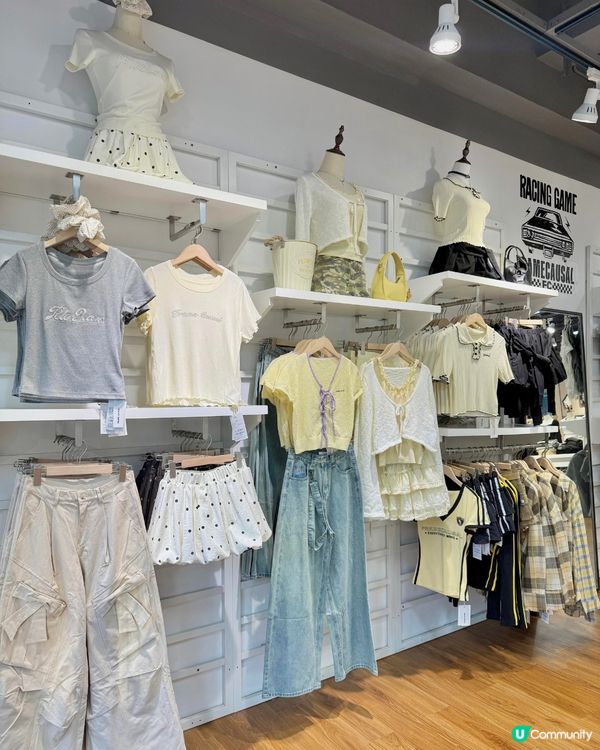 深圳韓系連鎖女裝 Frame Causal👚共3間分店! 韓系/BM風/美式辣妹復古