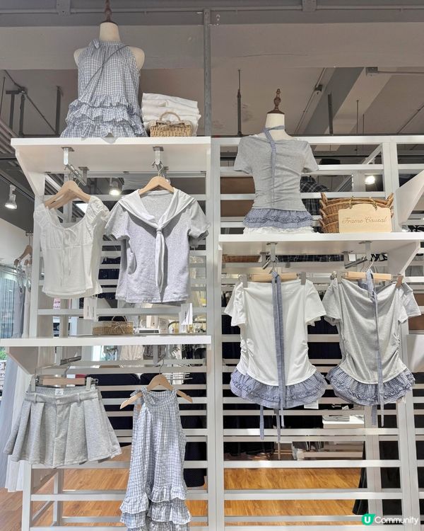 深圳韓系連鎖女裝 Frame Causal👚共3間分店! 韓系/BM風/美式辣妹復古