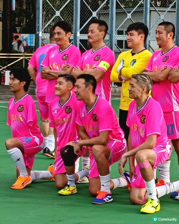 ⚽第一次睇明星足球隊比賽👍