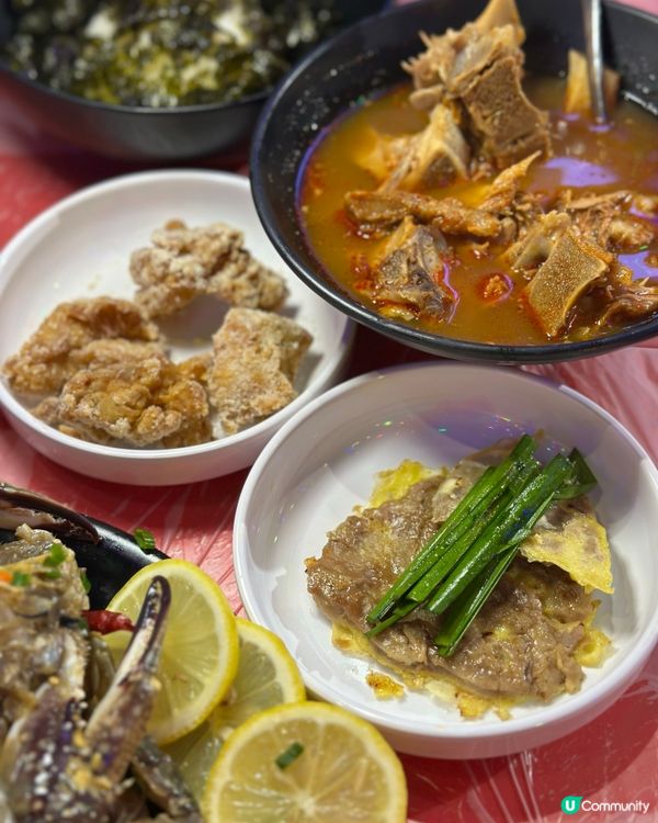 $298醬油蟹放題🦀無限任食海鮮炸雞排骨湯💕