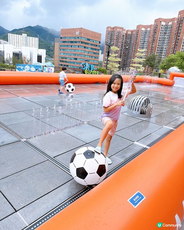 ⚽️ 玩水放電，沙田新城市廣場暑假新體驗！🌊