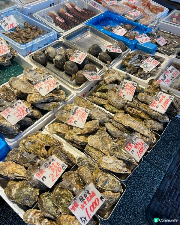 札幌二條市場：北海道海鮮天堂，必食海鮮丼巨大生蠔