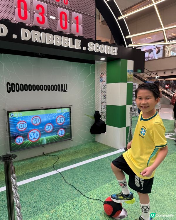 沙田新城市廣場世界盃足球活動⚽️