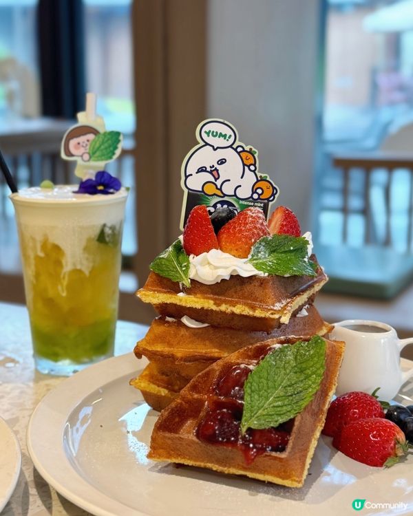 Terrace in seaside 玩食新聯乘！🍃🧡