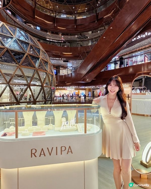 閨蜜很喜歡泰國人氣首飾品牌RAVIPA🥰最近RAVIPA在尖...