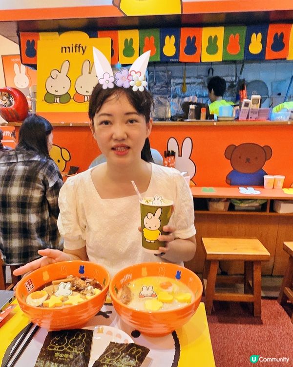 召喚miffy迷必去主題日本拉麵餐廳