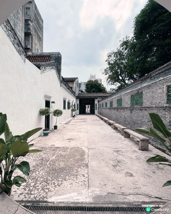 嶺南建築精粹鄭家大屋「月門古韻！」🫖帶你穿越時空⏳