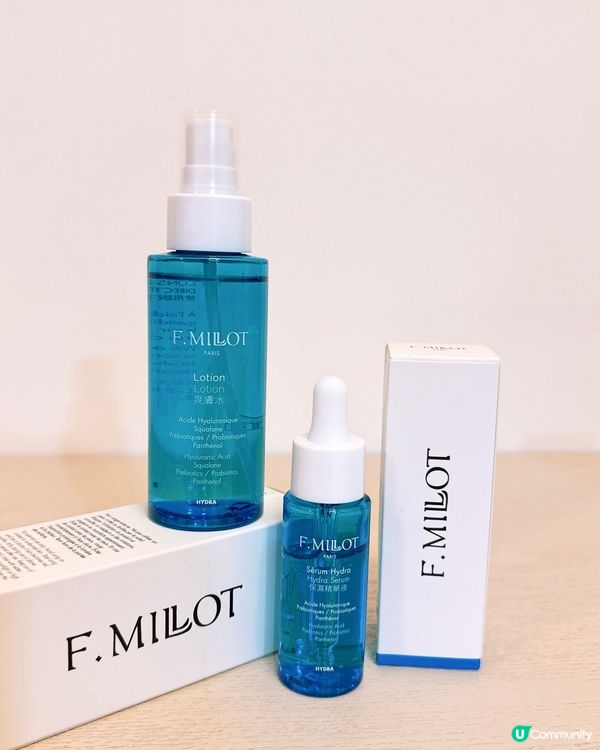 Parisine｜F.Millot水凝保濕護膚💧