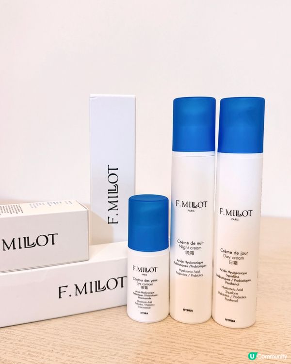 Parisine｜F.Millot水凝保濕護膚💧