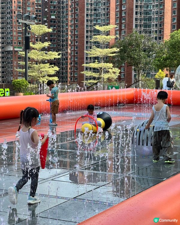 新城市巨型水上足球場！💦⚽️瘋狂放電！