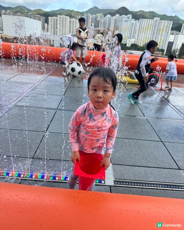 新城市巨型水上足球場！💦⚽️瘋狂放電！