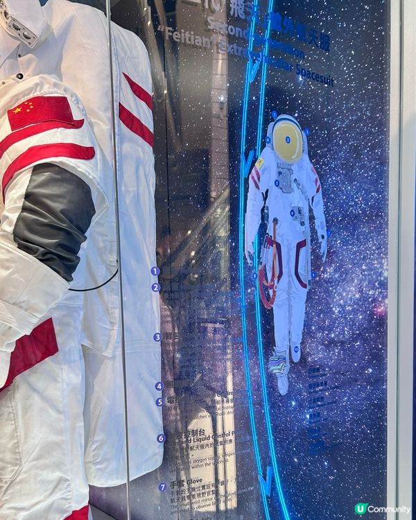 太空館必睇！🚀 飛天艙外航天服震撼登場！