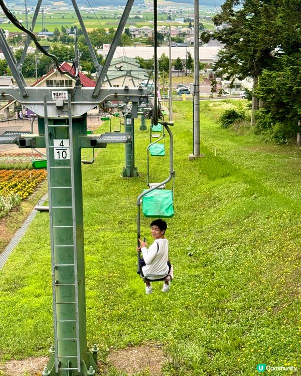 北海道富良野北星山薰衣草園＆單人纜車：空中紫色夢幻之旅！