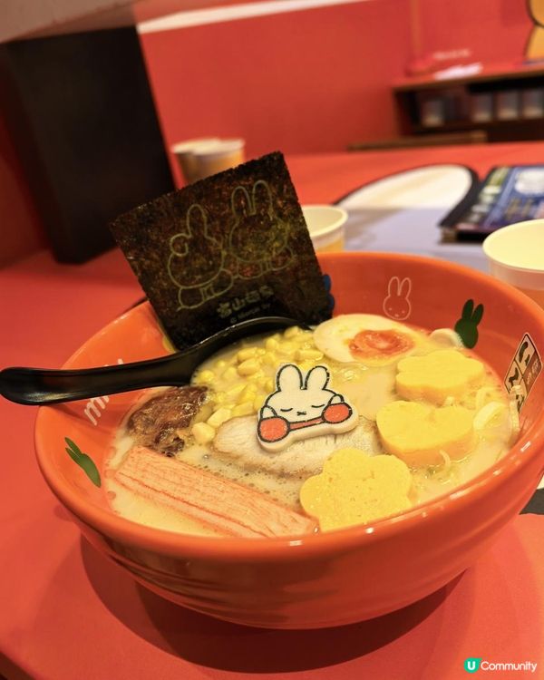 超萌米飛兔聯乘拉麵館