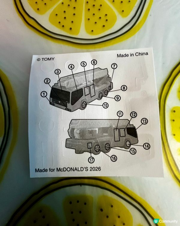 【📣最後2天換TOMICA警車🚓｜麥當勞開心樂園】