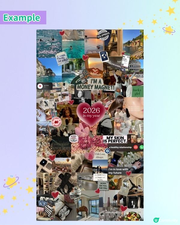 【沉浸式顯化🔮】係時候要整2026下半年Vision Board！