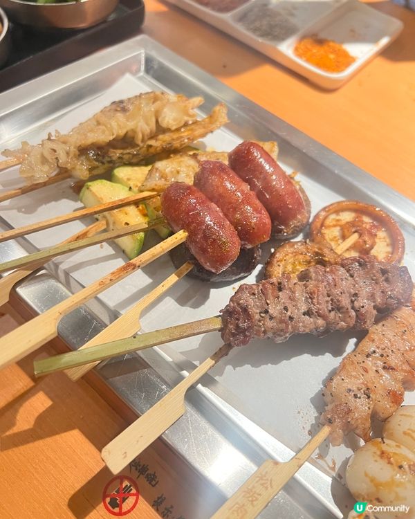 深圳灣海岸城宵夜王！漫火串燒自選串串＋板前炭火暴擊🔥