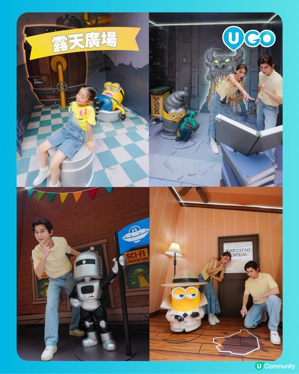 【Minions軍團驚喜突襲銅鑼灣😍】