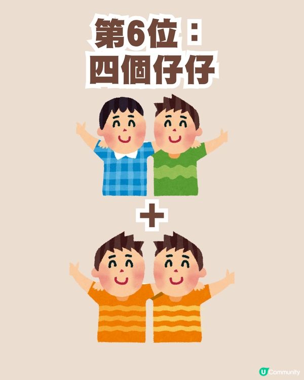 一仔一女未必最好？12大「最幸福家庭」子女組合排名！呢種家庭排第一？