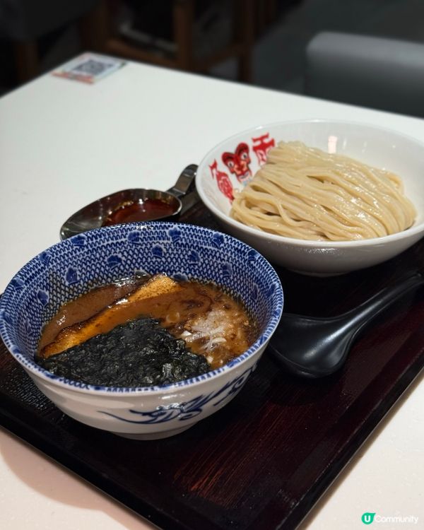 魚介豚骨湯頭．熊本過江龍の沾麵專門店
