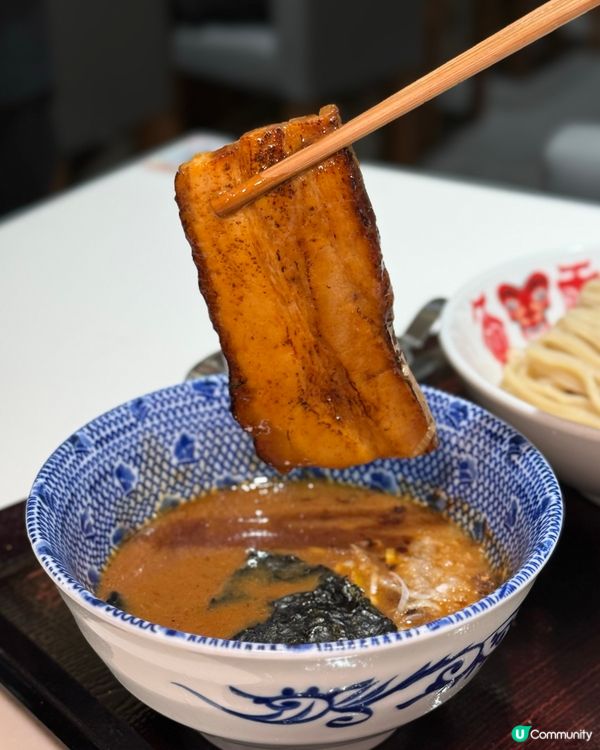 魚介豚骨湯頭．熊本過江龍の沾麵專門店