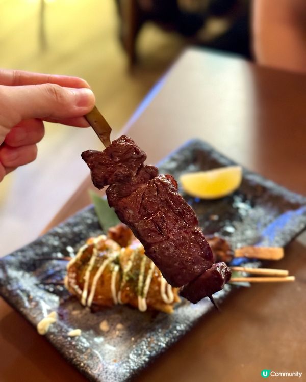 中環溫馨居酒屋小店 即燒串燒款款出色